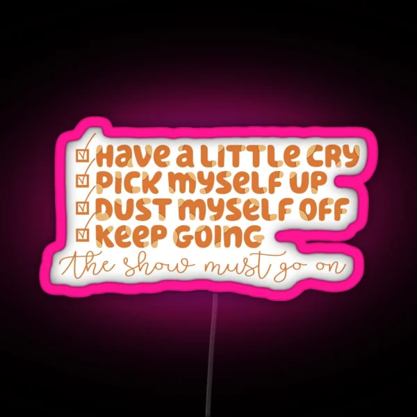Chilli S Checklist RGB Neon Sign
