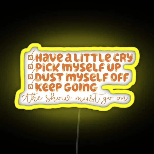 Chilli S Checklist RGB Neon Sign