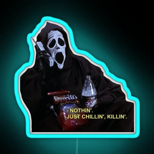 Chillin Killin RGB Neon Sign