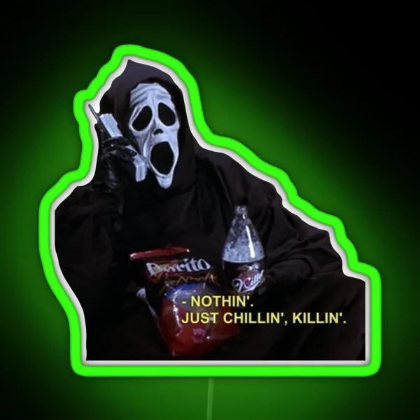 Chillin Killin RGB Neon Sign