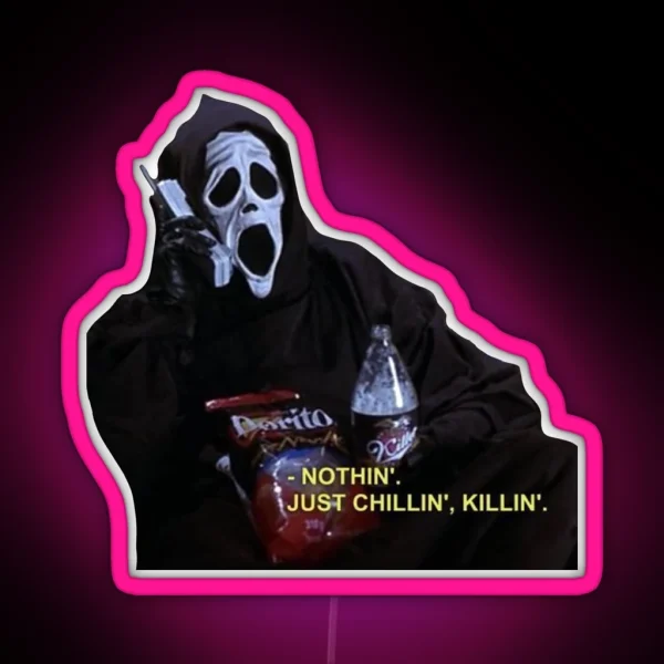 Chillin Killin RGB Neon Sign