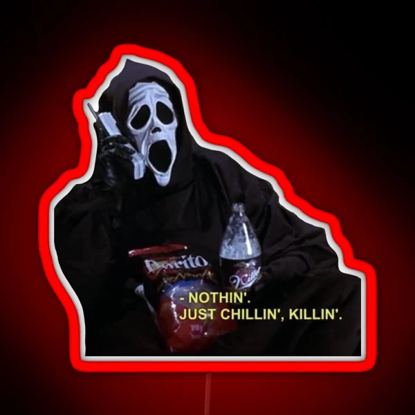 Chillin Killin RGB Neon Sign