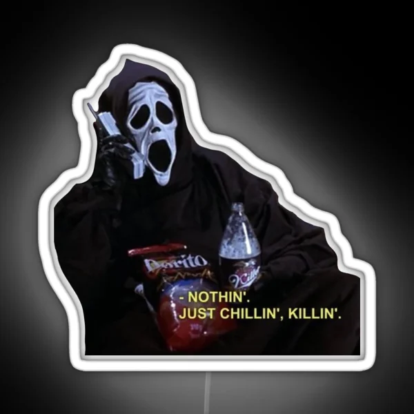 Chillin Killin RGB Neon Sign