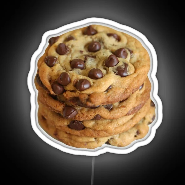Chocolate Chip Cookies RGB Neon Sign