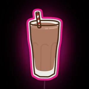 Chocolate Milk RGB Neon Sign