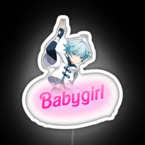 Chongyun Babygirl RGB Neon Sign