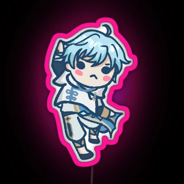 Chongyun Full Body RGB Neon Sign
