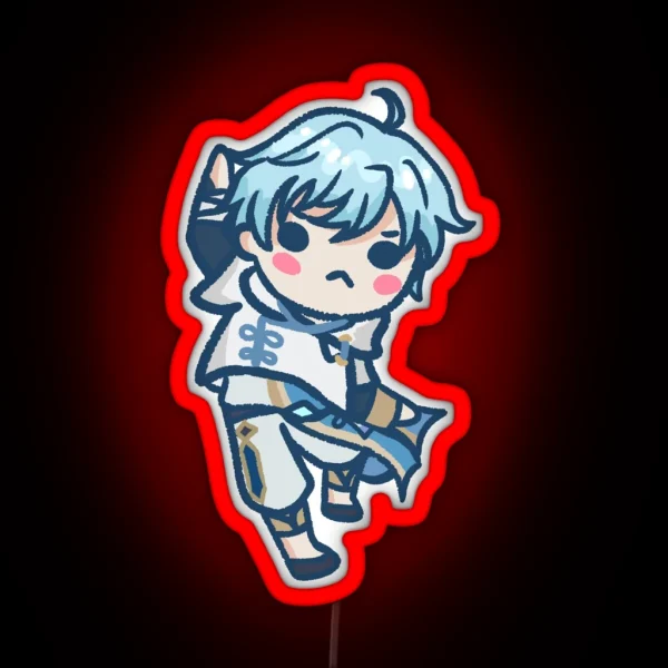 Chongyun Full Body RGB Neon Sign