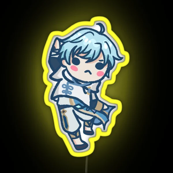 Chongyun Full Body RGB Neon Sign