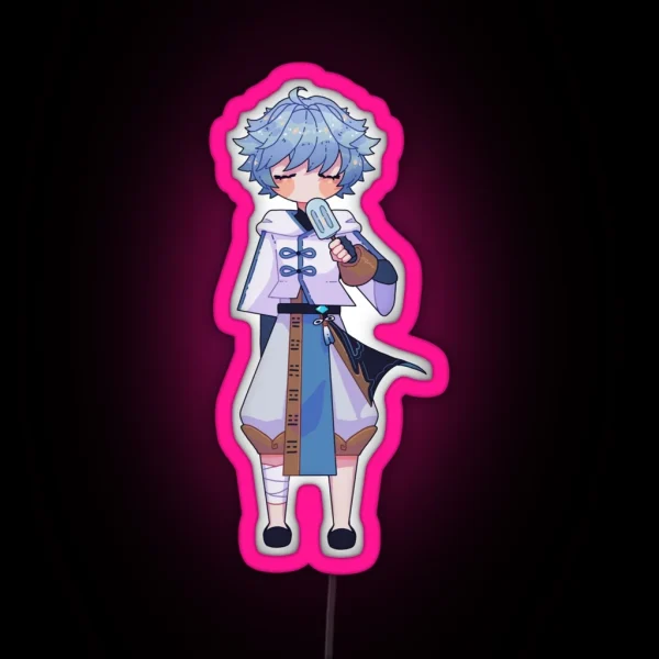Chongyun Genshin Impact RGB Neon Sign