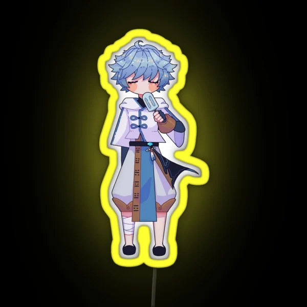 Chongyun Genshin Impact RGB Neon Sign