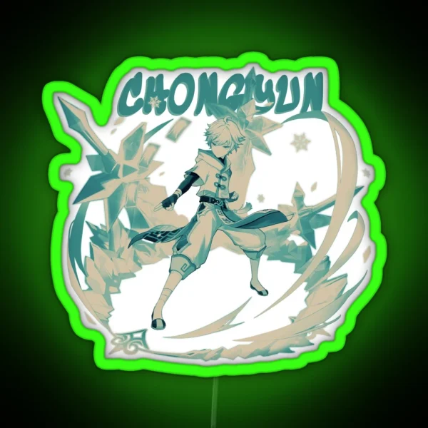 Chongyun GI RGB Neon Sign