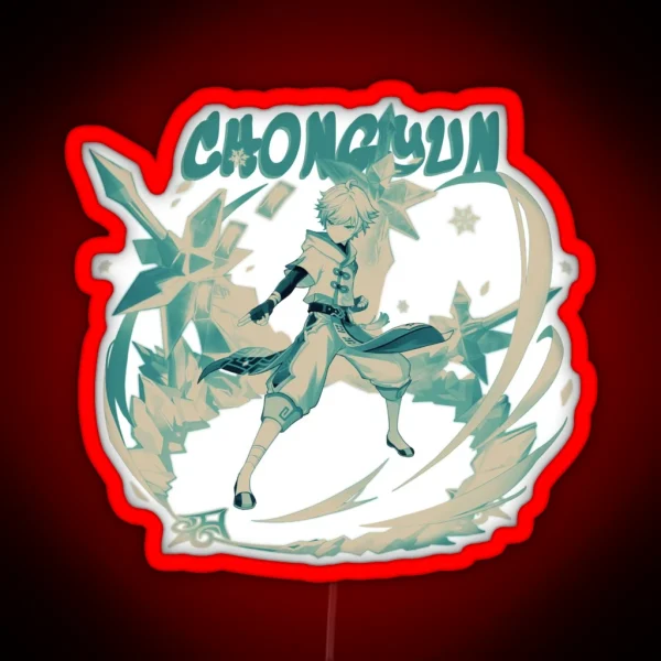 Chongyun GI RGB Neon Sign