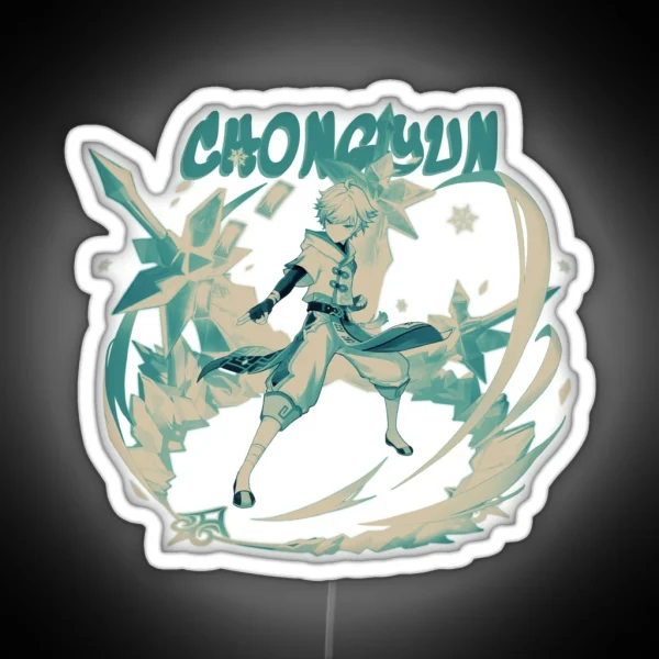 Chongyun GI RGB Neon Sign