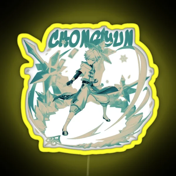 Chongyun GI RGB Neon Sign