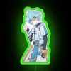 Vibrant Chongyun-themed neon light decoration for gamers and enthusiasts bedrooms