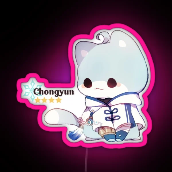 Chongyun RGB Neon Sign