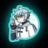 Neon Chongyun sign with customizable RGB colors and unique design