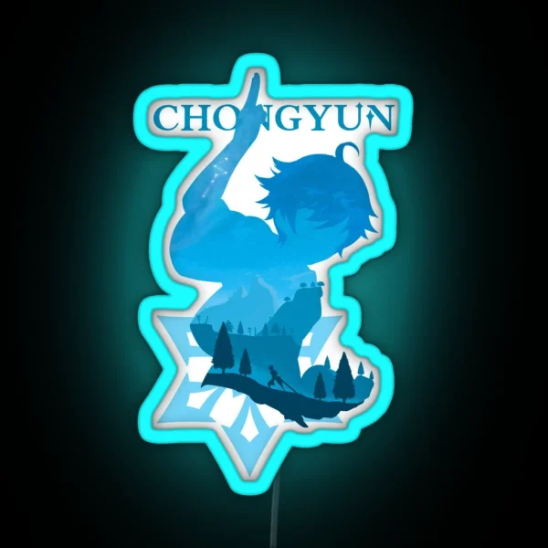 Chongyun Vision RGB Neon Sign