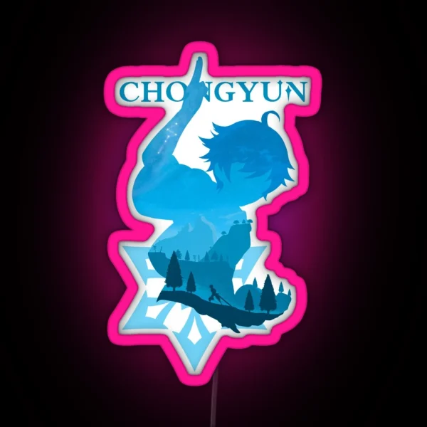 Chongyun Vision RGB Neon Sign