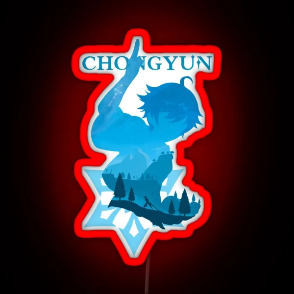 Chongyun Vision RGB Neon Sign