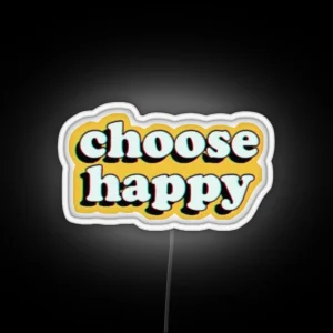 Choose Happy RGB Neon Sign