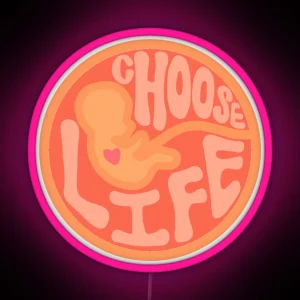 Choose Life RGB Neon Sign