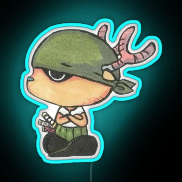 Chopper Zoro RGB Neon Sign