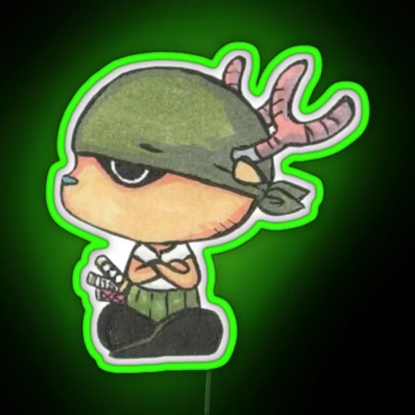 Chopper Zoro RGB Neon Sign