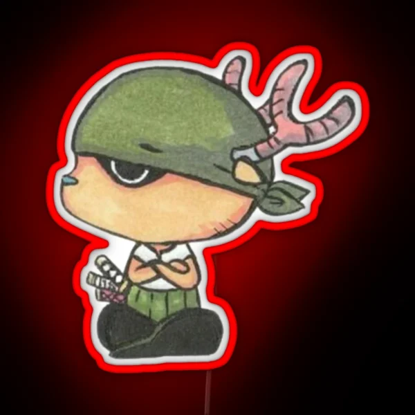 Chopper Zoro RGB Neon Sign
