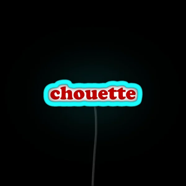 Chouette Sweet In French RGB Neon Sign