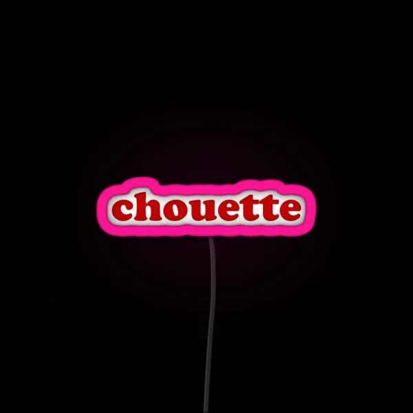 Chouette Sweet In French RGB Neon Sign