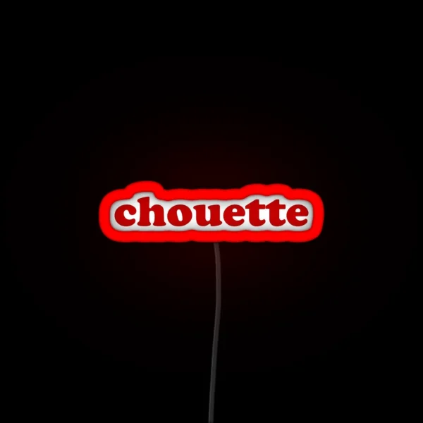 Chouette Sweet In French RGB Neon Sign