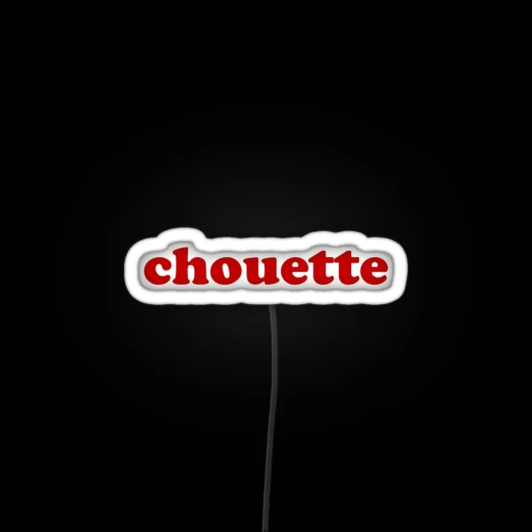 Chouette Sweet In French RGB Neon Sign