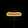 Vintage Chouette LED Sign with Soft Glowing RGB Neon Lights