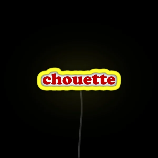 Chouette Sweet In French RGB Neon Sign