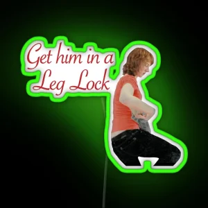 Chris Fleming Get Him In A Leg Lock RGB Neon Sign