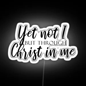 Christ In Me RGB Neon Sign