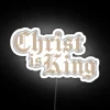 Vibrant Large Format RGB LED Sign with Christian Theme Illumination