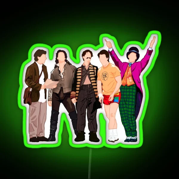 Christian Borle Roles RGB Neon Sign