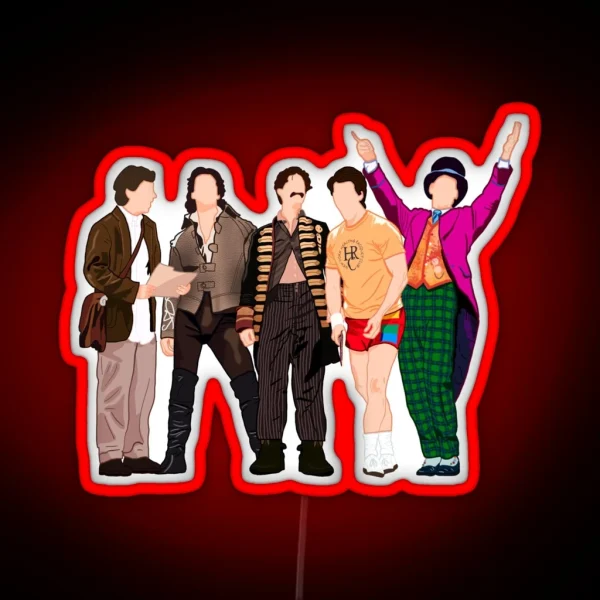 Christian Borle Roles RGB Neon Sign