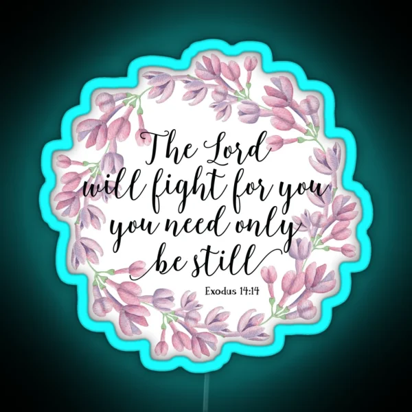 Christian Quote RGB Neon Sign
