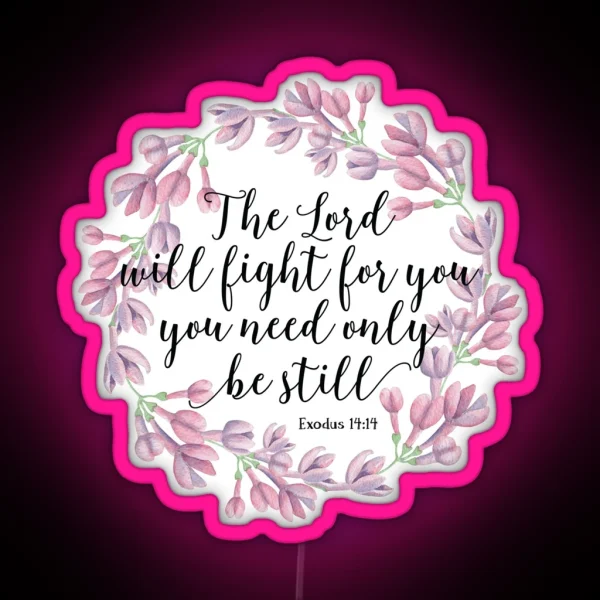 Christian Quote RGB Neon Sign