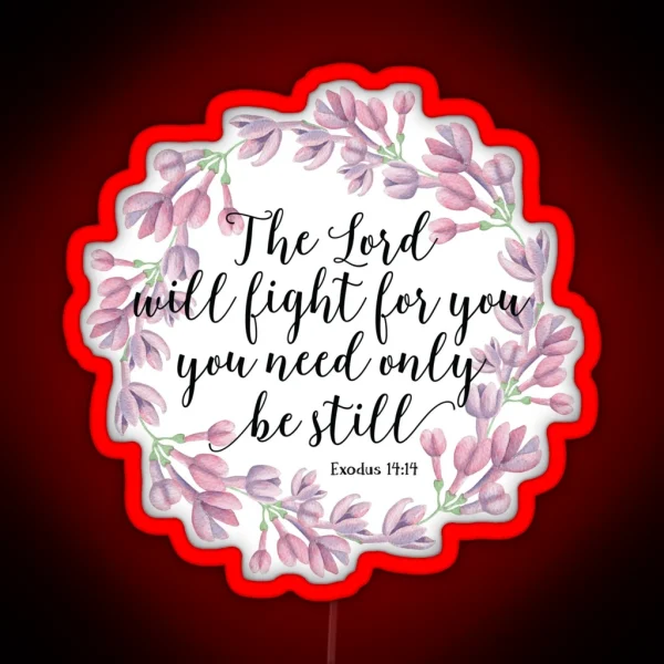 Christian Quote RGB Neon Sign