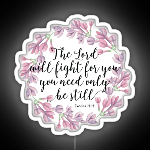 Christian Quote RGB Neon Sign