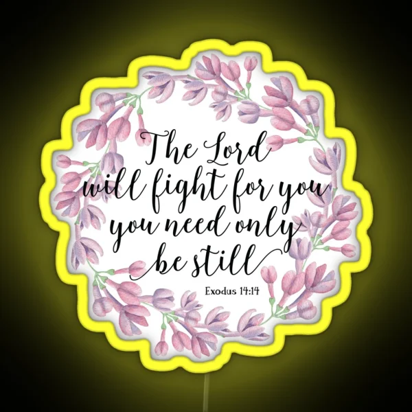 Christian Quote RGB Neon Sign
