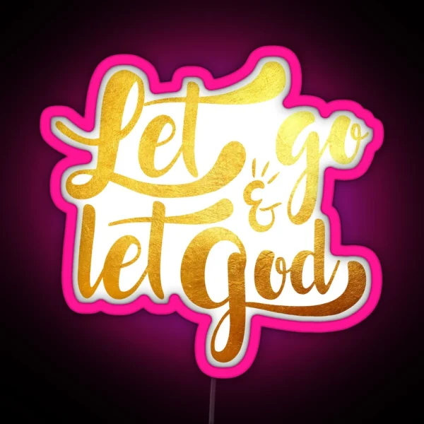 Christian Quote RGB Neon Sign