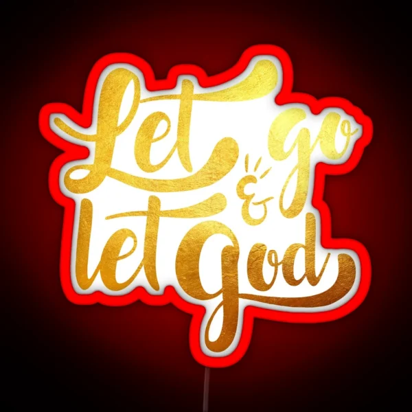 Christian Quote RGB Neon Sign