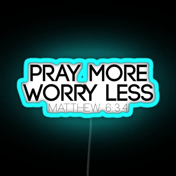 Christian Quote RGB Neon Sign
