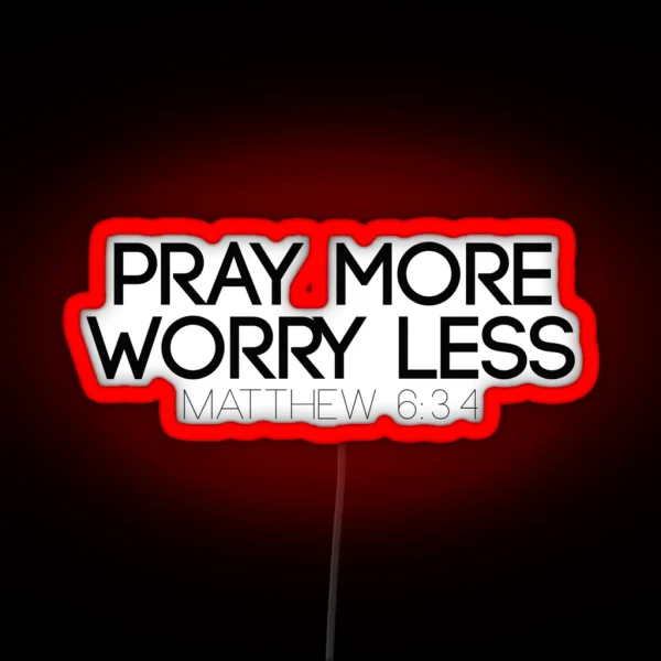Christian Quote RGB Neon Sign